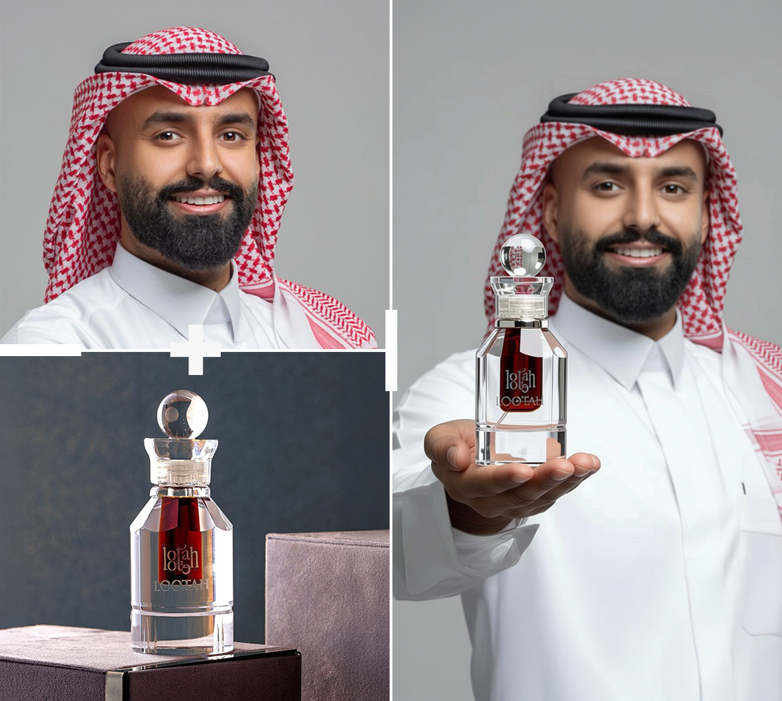 موديل + منتجك