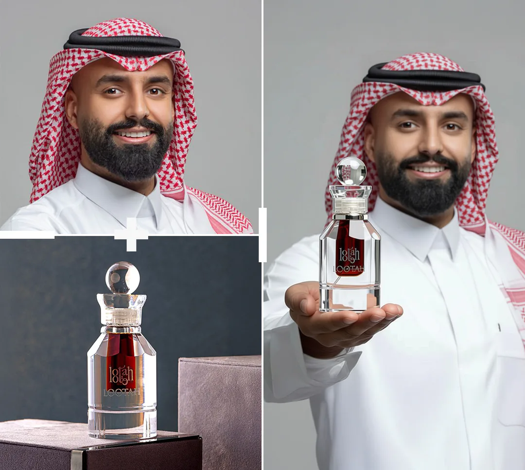 موديل + منتجك