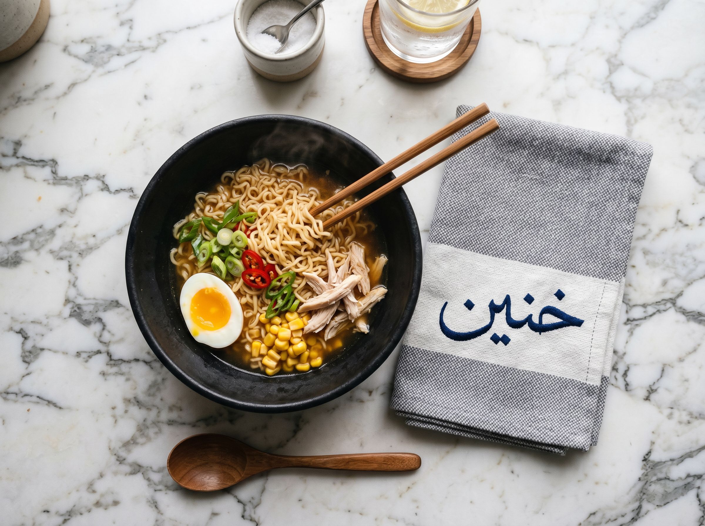 صورة منتج غذائي بإضاءة ناعمة