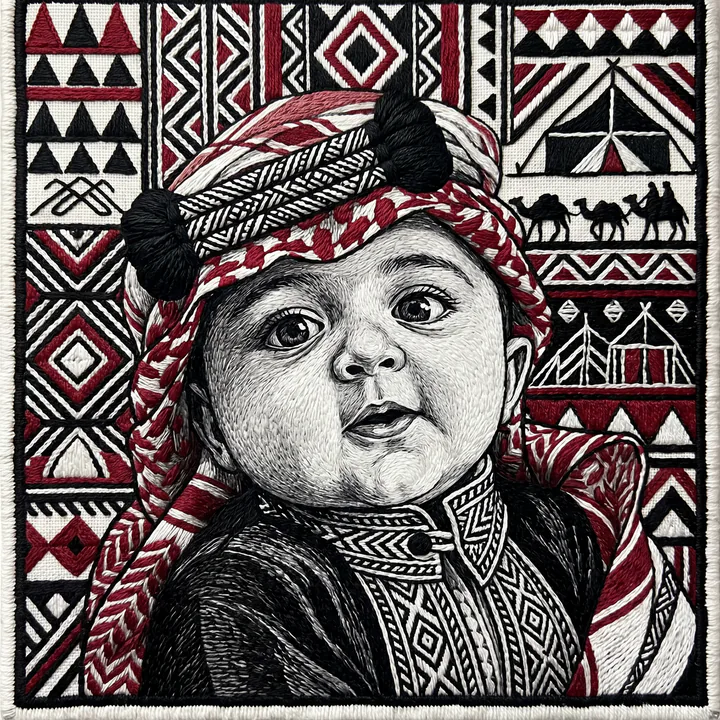 صورك بفن السدو - @BarrakAli — 1
