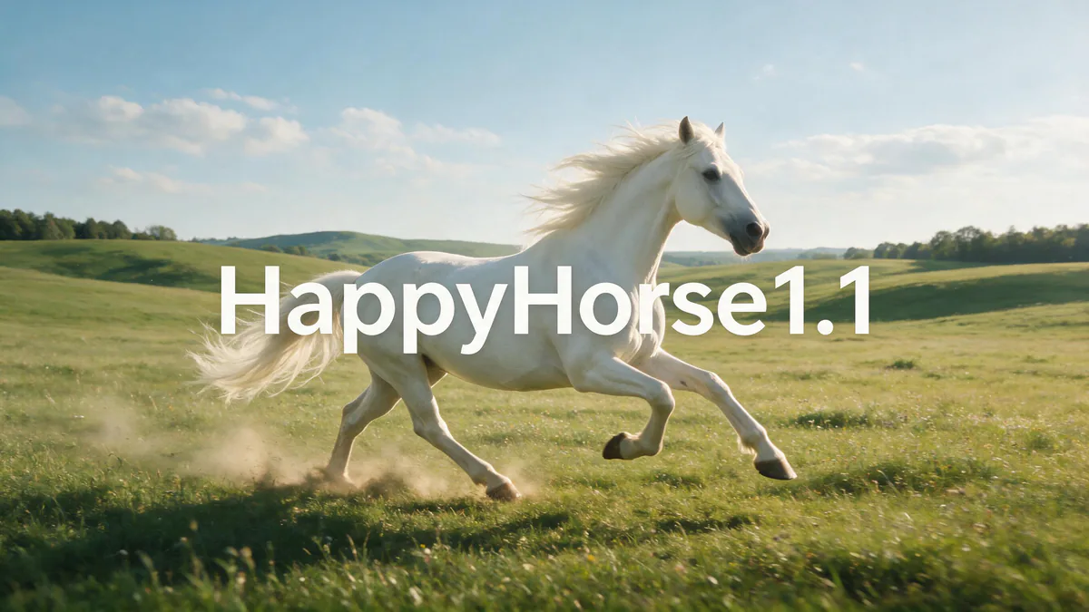 أداة فيديو HappyHorse1.1 من لومن برو