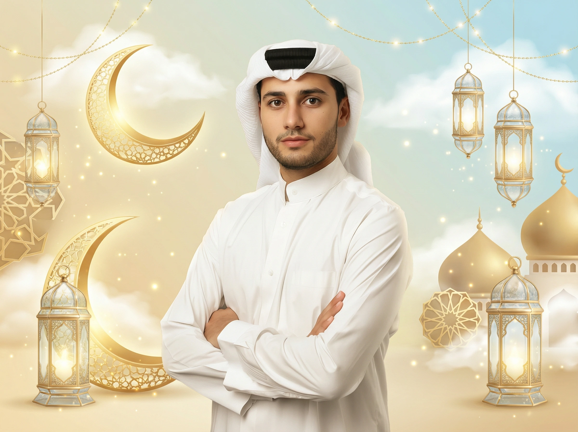 تصميم رمضاني بالصور الشخصية
